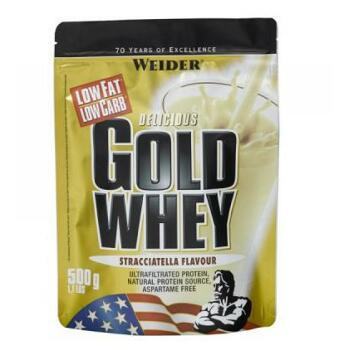 WEIDER Gold Whey syrovátkový protein malina - jogurt 500 g