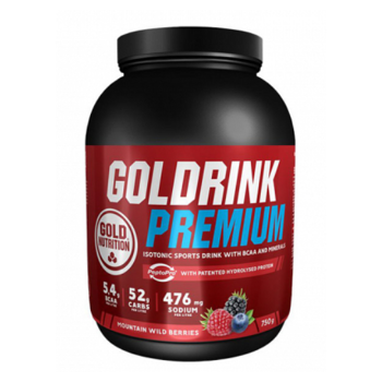 GOLDNUTRITION Gold drink premium lesní směs 750 g, expirace