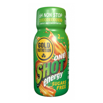 GOLDNUTRITION One shot energy energetický nápoj tropické ovoce 60 ml (Energetické nápoje)