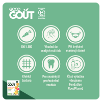 GOOD GOUT BIO Citronová zvířátka 80 g
