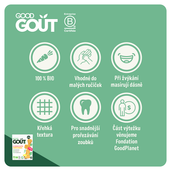 GOOD GOUT BIO Citronová zvířátka 80 g