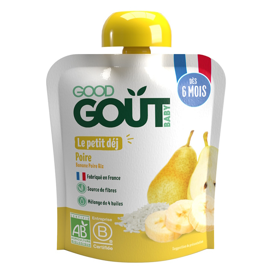 GOOD GOUT Hrušková snídaně 6m+ BIO 70 g