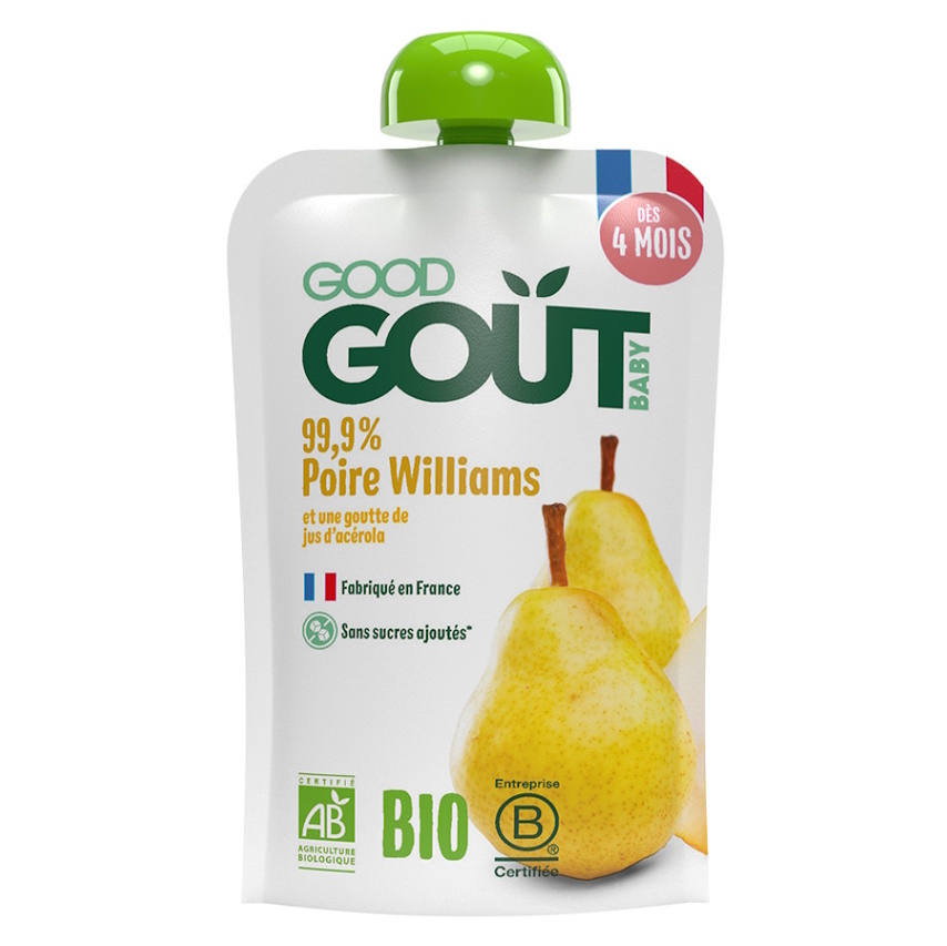 GOOD GOUT Hruška  Williams BIO 120 g