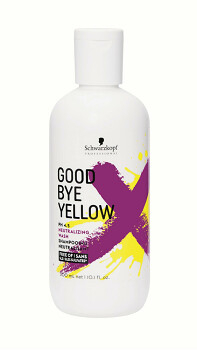SCHWARZKOPF Professional Šampon pro neutralizaci žlutých tónů barvených a melírovaných vlasů Goodbye Yellow  300 ml