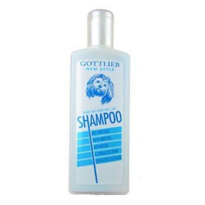 Levně GOTTLIEB Šampon pro psy vybělující Blue 300 ml