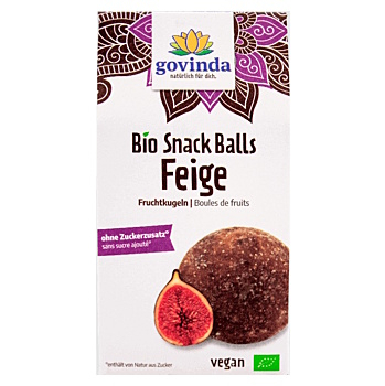 GOVINDA Fíkové kuličky BIO 100 g (Ostatní BIO produkty) - BIO
