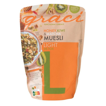 GRACI Funkční müsli light 300 g, expirace (Müsli směsi) - Vícesložkové, Sladké