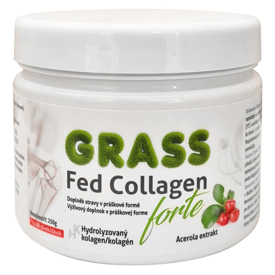 Levně GRASS Fed Collagen forte Acerola extrakt 250 g