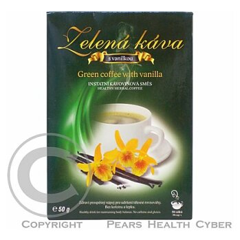 Green Diamond Zelená káva s vanilkou 50g