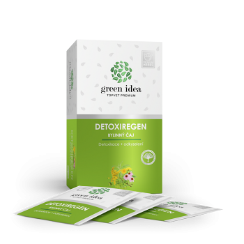 GREEN IDEA Detoxiregen Bylinný čaj 20 x 1.5 g (Detoxikace jater) - Vícesložkové