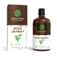 GREEN IDEA Kozlík lékařský bylinný extrakt 100 ml