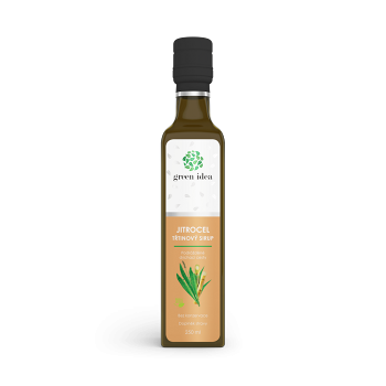 GREEN IDEA Sirup jitrocel třtinový 250 ml (Dýchání, dýchací cesty) - Vícesložkové