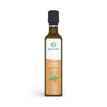 GREEN IDEA Sirup lišejník islandský třtinový 250 ml (Dýchání, dýchací cesty) - Vícesložkové