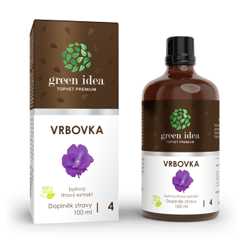 GREEN IDEA Vrbovka bylinný lihový extrakt 100 ml (Močové cesty) - Vícesložkové