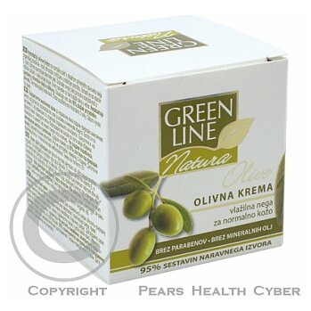 Green Line Natura Hydratační olivový krém 50ml