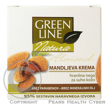 Green Line Natura Výživný mandlový krém 50ml