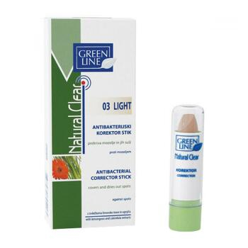 Green Line Natural Clear antibakteriální korekční tyčinka 03 5g