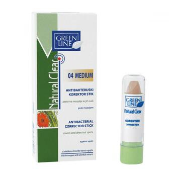 Green Line Natural Clear antibakteriální korekční tyčinka 04 5g