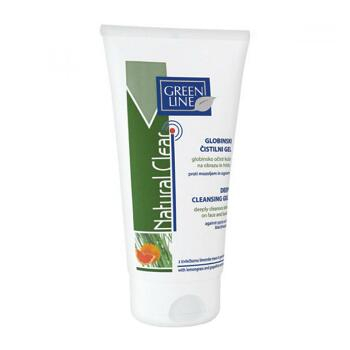 GREEN LINE Natural Clear gel hloubkové čištící 150 ml