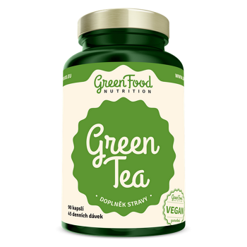 GREENFOOD NUTRITION Green tea 90 kapslí
