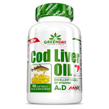 GREENDAY Cod liver oil 90 kapslí