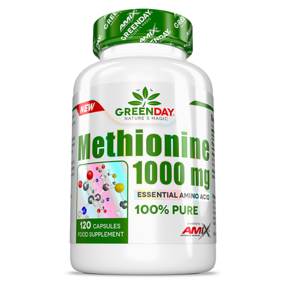 Levně GREENDAY Methionine 1000 mg 120 kapslí