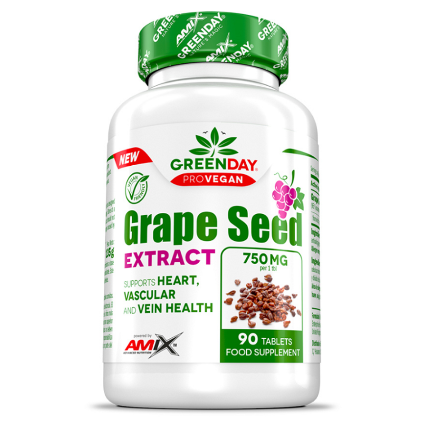 E-shop GREENDAY ProVegan Grape seed extract 90 tablet