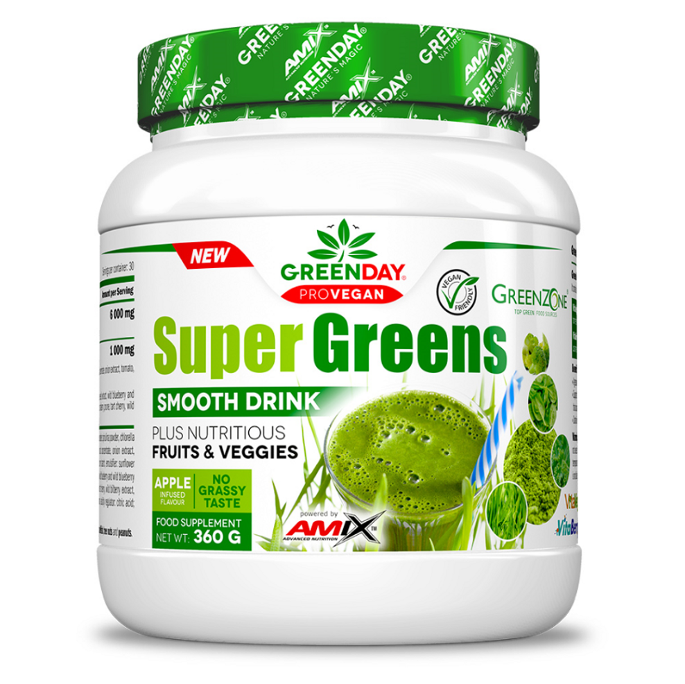 E-shop GREENDAY Super greens smooth drink 360 g