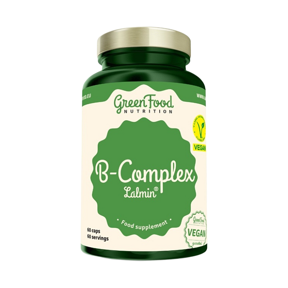 GreenFood Nutrition B-Complex Lalmin 60 kapslí