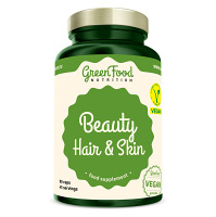 GREENFOOD NUTRITION Beauty hair & skin 90 kapslí