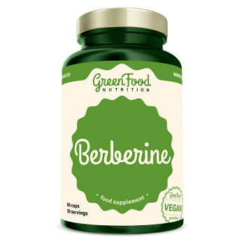 GREENFOOD NUTRITION Berberine 60 kapslí
