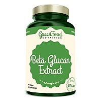 GREENFOOD NUTRITION Beta glucan 90 kapslí