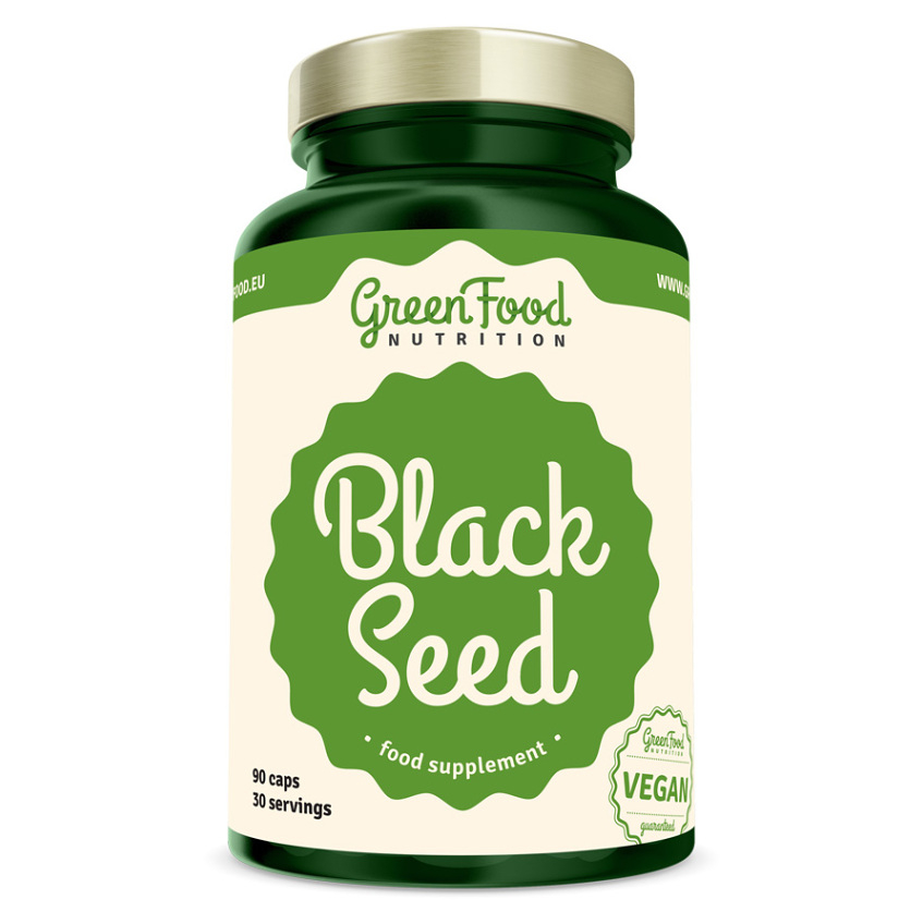 E-shop GREENFOOD NUTRITION Black seed černý kmín 90 kapslí
