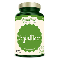 GREENFOOD NUTRITION Carnitine arginine maca 90 kapslí