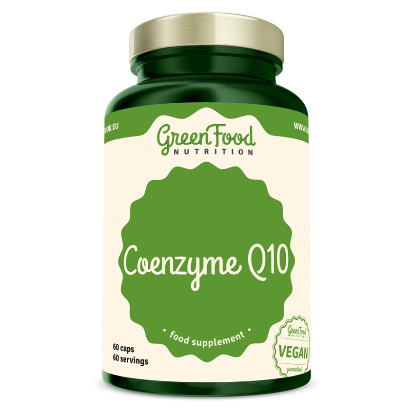 GREENFOOD NUTRITION Coenzym Q10 60 kapslí