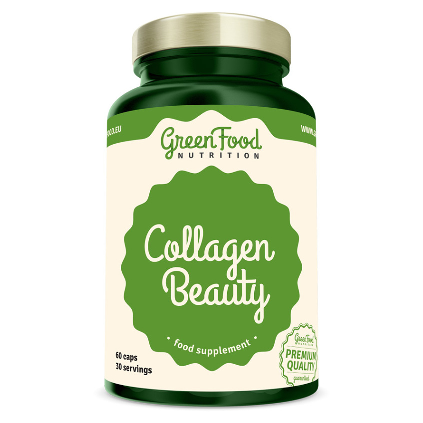 Levně GREENFOOD NUTRITION Collagen Beauty 60 kapslí