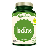 GREENFOOD NUTRITION Iodine 120 kapslí