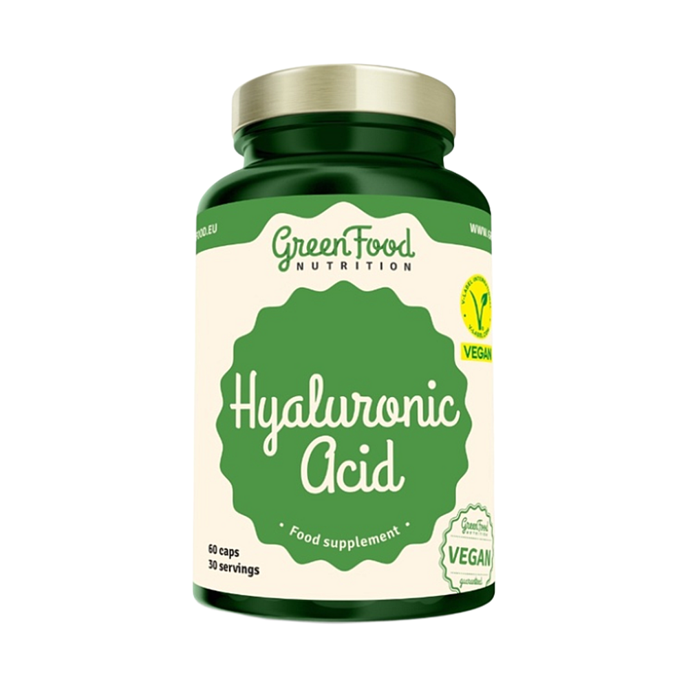 GreenFood Nutrition Kyselina hyaluronová 60 kapslí koupíte na Lekarna.cz