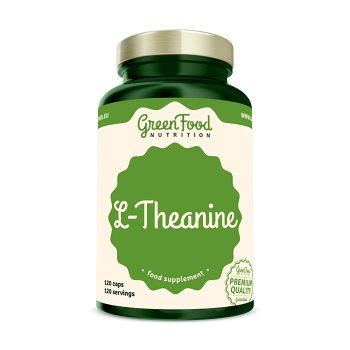 GREENFOOD NUTRITION L-Theanine 120 kapslí (Stres)