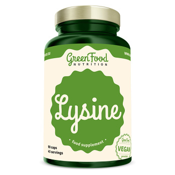 GREENFOOD NUTRITION Lysin 90 kapslí