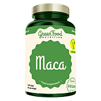 GREENFOOD NUTRITION Maca 120 kapslí