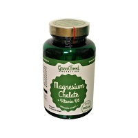 GREENFOOD NUTRITION Magnesium chelát + vitamin B6 90 kapslí