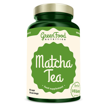 GREENFOOD NUTRITION Matcha tea 60 kapslí