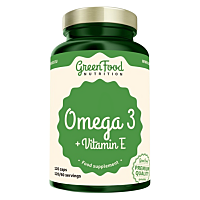 GREENFOOD NUTRITION Omega 3 120 kapslí