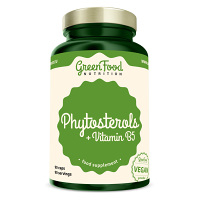 GREENFOOD NUTRITION Phytosterols vitamin B5 90 kapslí