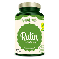 GREENFOOD NUTRITION Rutin a vitamin C 90 kapslí