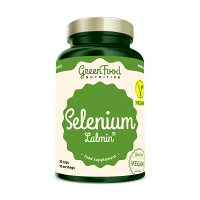 GREENFOOD NUTRITION Selenium lalmin 90 kapslí