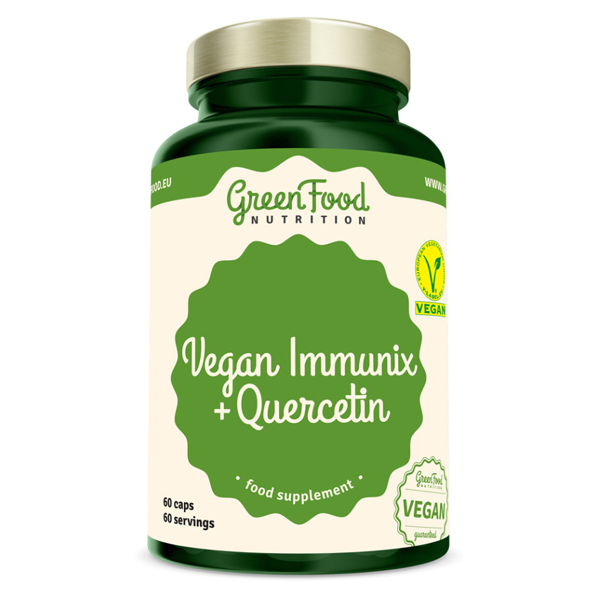 E-shop GREENFOOD NUTRITION Vegan immunix + Quercetin 60 kapslí