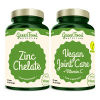 GREENFOOD NUTRITION Vegan joint care + vitamin C 60 tobolek + zinc chelate 60 tobolek