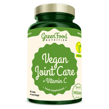 GREENFOOD NUTRITION Vegan joint care + vitamin C 90 kapslí (Na klouby) - Vícesložkové